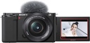 Sony ZV-E10 Mirrorless Camera with 16-50mm Lens