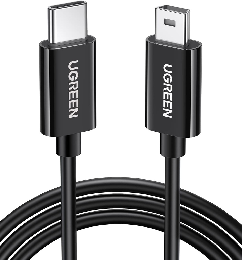 UGREEN 50445 Mini USB to USB C Cable 3FT Mini USB to Type C Compatible