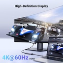 UGREEN 15597 - 5 in 1 Adapter USB-C Hub to 3x USB3.0 + HDMI + TF / SD