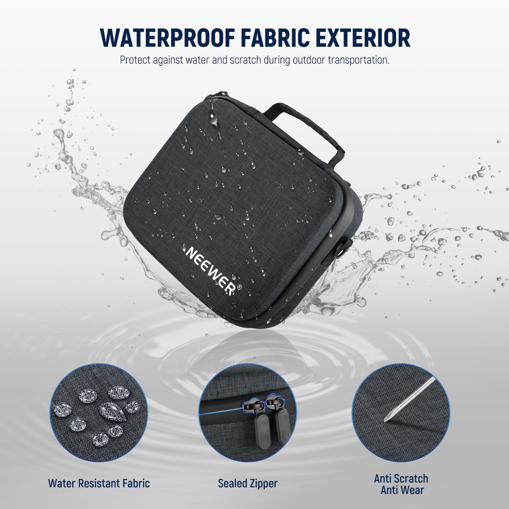NEEWER PORTABLE STORAGE WATER RESISTANT CASE FOR DJI OM 6 GIMBAL STABILIZER 10101930