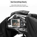 NEEWER Camera Rain Cover, Large Size Durable Nylon Raincoat for Canon Nikon Sony 10102043