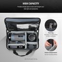 NEEWER Carrying Bag with Movable Foam Padded for Studio Light Durable Oxford Cloth Transit Bag Travel Case with Shoulder Strap & Handle, PB5 10102270