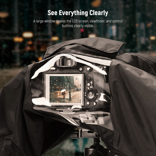 Neewer PB008 Camera Rain Cover for DSLR/Mirrorless Camera (Mini) 10102777