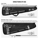 NEEWER NB-05 C-stand Carrying Bag for Two C Stands (168 x 55 x 15cm) 10103958