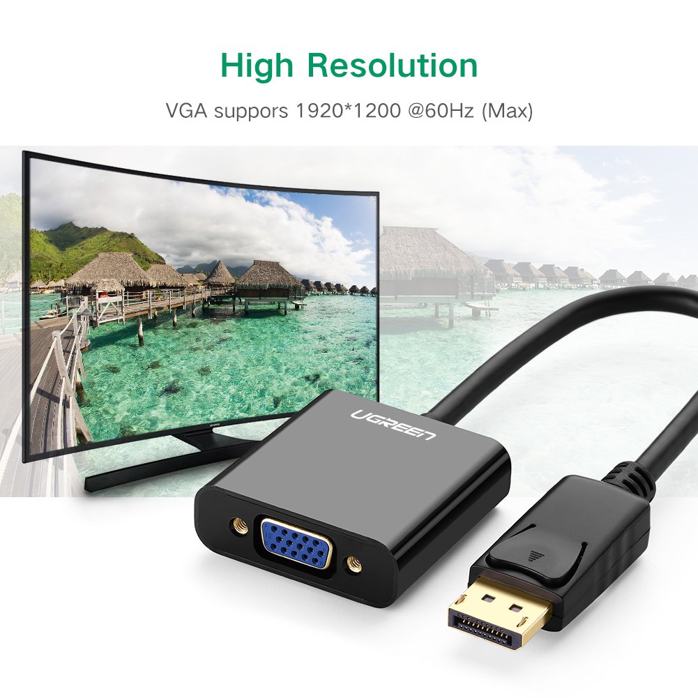 UGREEN 20415 - DP Male to VGA Female Converter