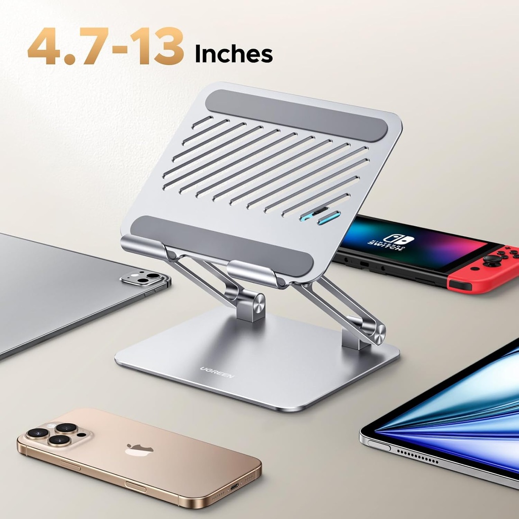 UGREEN 40291 ADJUSTABLE LAPTOP&TABLET STAND ALUMINIUM