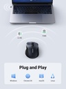 UGREEN 90855 - Wireless Mouse 2.4G with USB Receiver, 5-Level 4000 DPI 6 Buttons,18 Months Battery Life Cordless Mouse