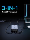 UGREEN 25188 - 20000mAh 100W Power Bank, Nexode Portable Charger USB C 3-Port PD Fast Charging Battery Pack Digital Display