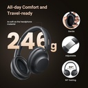 UGREEN 25255 - UGREEN HiTune Max5 Hybrid Active Noise-Cancelling Headphones Black