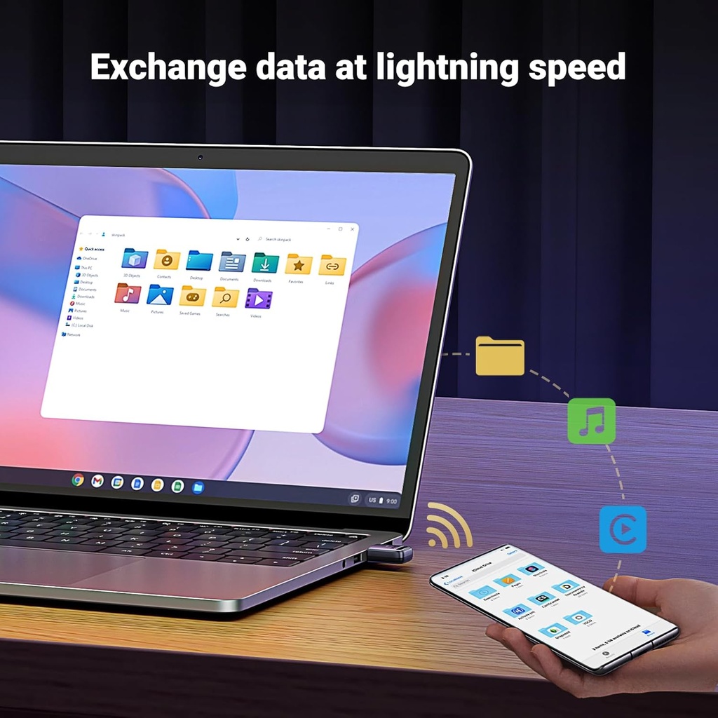 UGREEN 35058 - USB Bluetooth Adapter 5.4 for PC, Plug & Play