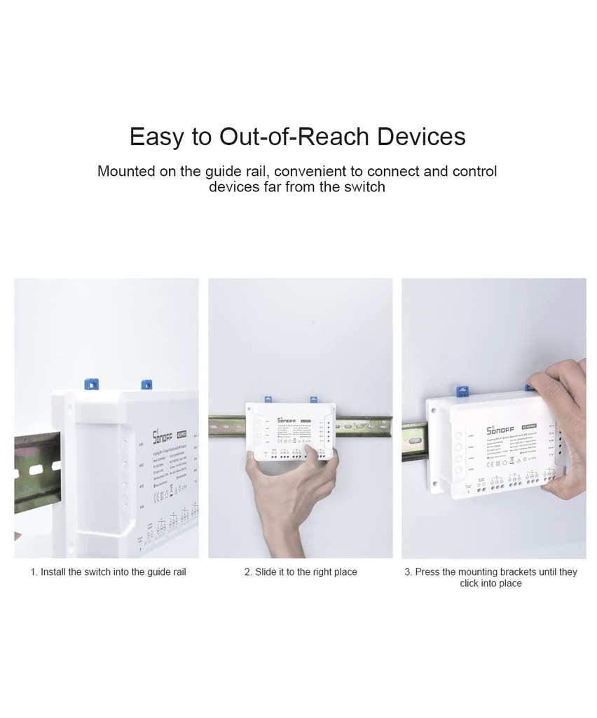SONOFF 4-Gang 4CHR3 Wifi Smart Switch