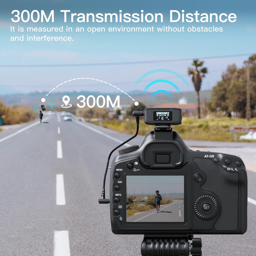 BOYA BOYAMIC 2-Person Wireless Microphone System for Cameras and Mobile Devices (2.4 GHz)