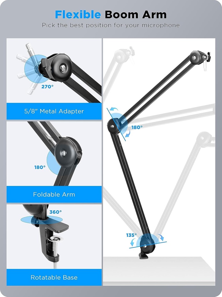 Boya BY-BA20 Microphone Desk Arm