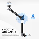 NEEWER Upgraded Super Clamp and 11" Adjustable Friction Power Articulating Magic Arm 10100296