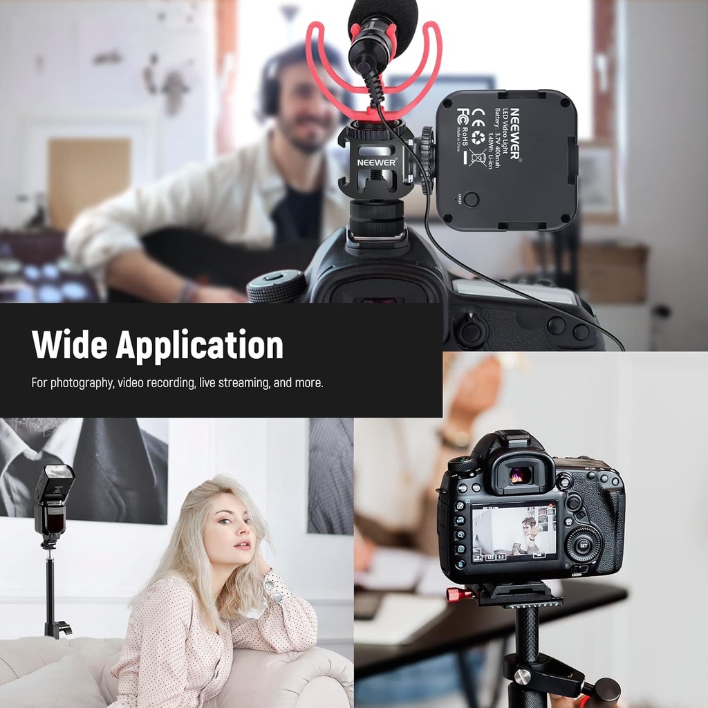 NEEWER 8 PCs Hot Shoe Mount Adapter Kit 10101180