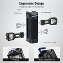 NEEWER Upgraded Phone Rig Vlogging Kit, Video Stabilizer with Dual Handle 10102123