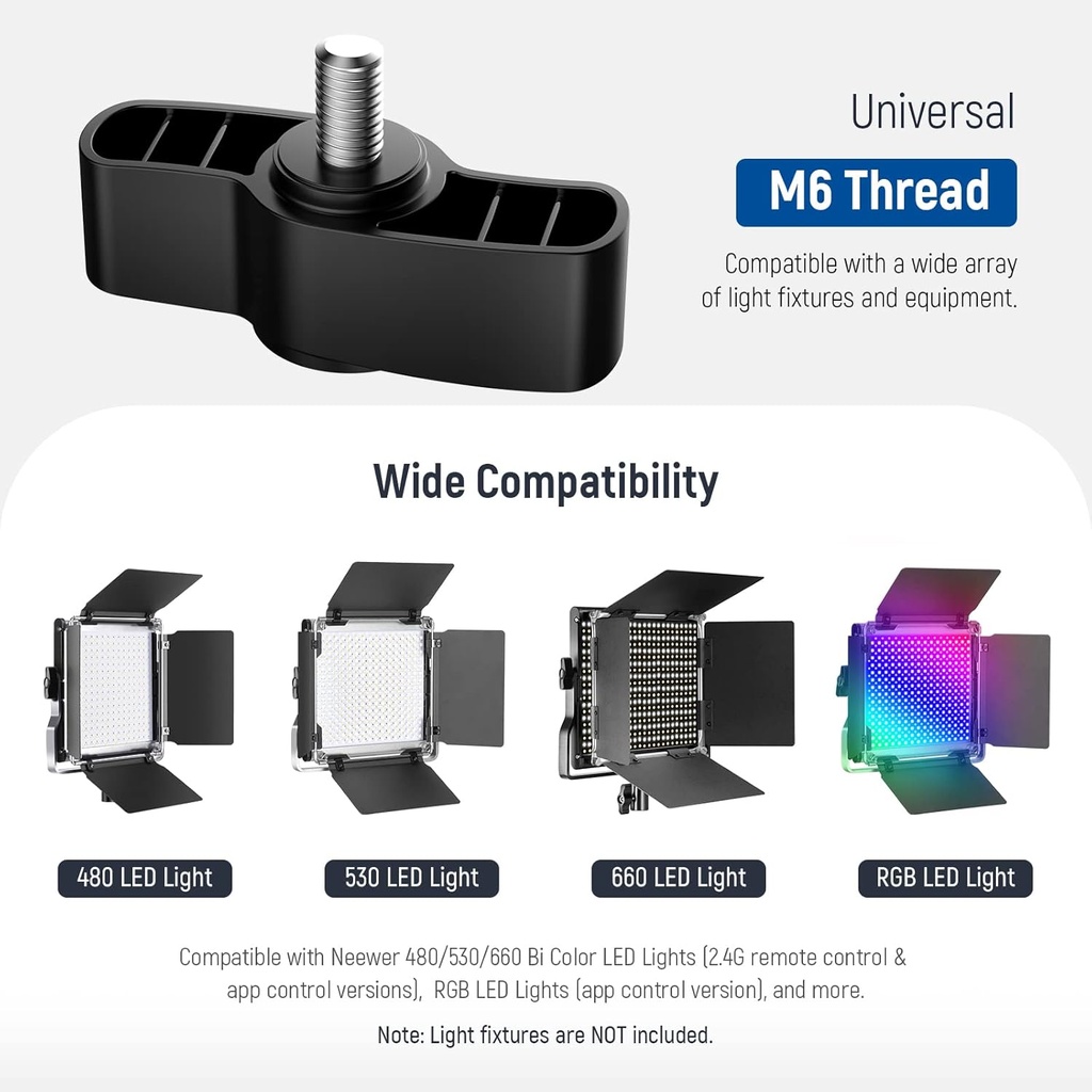 NEEWER 4 Packs Screw Buttons Adapter Photography Video Lighting Accessories10100775