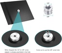 Neewer Laptop Notebook Pallet Projector Tray Holder for 1/4 to 3/8 inches Screw Tripod Stand Mount 40093311