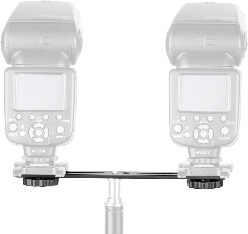 Neewer 8"/20.3cm Dual Camera Mount Tripod Bracket for 3D Stereo Stereoscopic Photography Visit the NEEWER Store 10082556