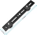 Neewer 8"/20.3cm Dual Camera Mount Tripod Bracket for 3D Stereo Stereoscopic Photography Visit the NEEWER Store 10082556