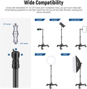 NEEWER Heavy Duty Light Stand with Wheels 10098442