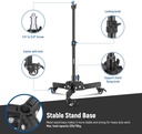 NEEWER Heavy Duty Light Stand with Wheels 10098442