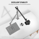 NEEWER 36cm Mount Stand Overhead Extension Flexible Holding Arm 360° Ball Head 10101166