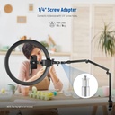 NEEWER FLEXIBLE OVERHEAD CAMERA MOUNT DESK STAND 10101599