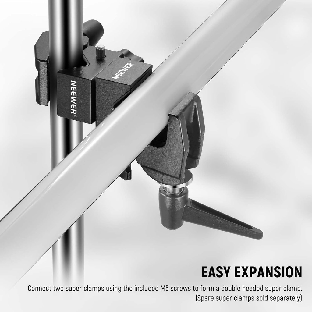 NEEWER Super Clamp with 5/8" Stud, Spring Lock 10102899