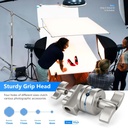 NEEWER 320cm Stainless Steel C-Stand with Boom Arm 10103338