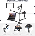 NEEWER Overhead Camera Stand Desk Mount Rig with 4 Boom Arms 10102920