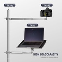 NEEWER DS002 Overhead Camera Rig, Table Mount, Live Broadcast Arm Stand 10102962