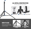 Neewer 2 Pack Photo Studio Chroma Backdrop Support System 90101114