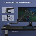 Neewer Low Profile Mic Arm Desk Mount Microphone Stand  21000051