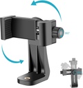 Neewer Smartphone Holder Vertical Bracket with 1/4-inch Tripod Mount - Phone Clip Tripod Adapter Compatible with 13/13 Pro/13 Pro Max/13 Mini/12/11 Pro Max/X/XR, Galaxy S20+/S20, Huawei P40 Pro, etc.(10091433)