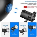NEEWER 55cm Metal Beauty Dish Bowens Mount Reflector with White Diffuser 10092757