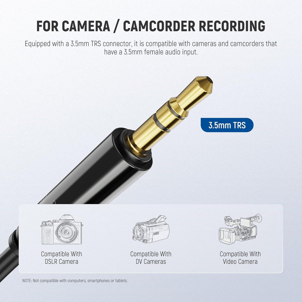 NEEWER 1.2M LAVALIER LAPEL 3.5MM TRS OMNIDIRECTIONAL CONDENSER MICROPHONE 2PACK 21000069