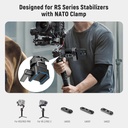 Neewer Metal Phone Tripod Mount with Cold Shoe Mount and NATO Clamp for DJI Ronin Gimbal 10103112