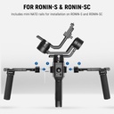 NEEWER GA006 Dual Handgrip for DJI RS4 RS4 Pro RS3 RS3 Pro RS2 RSC2 Ronin S SC 10103952