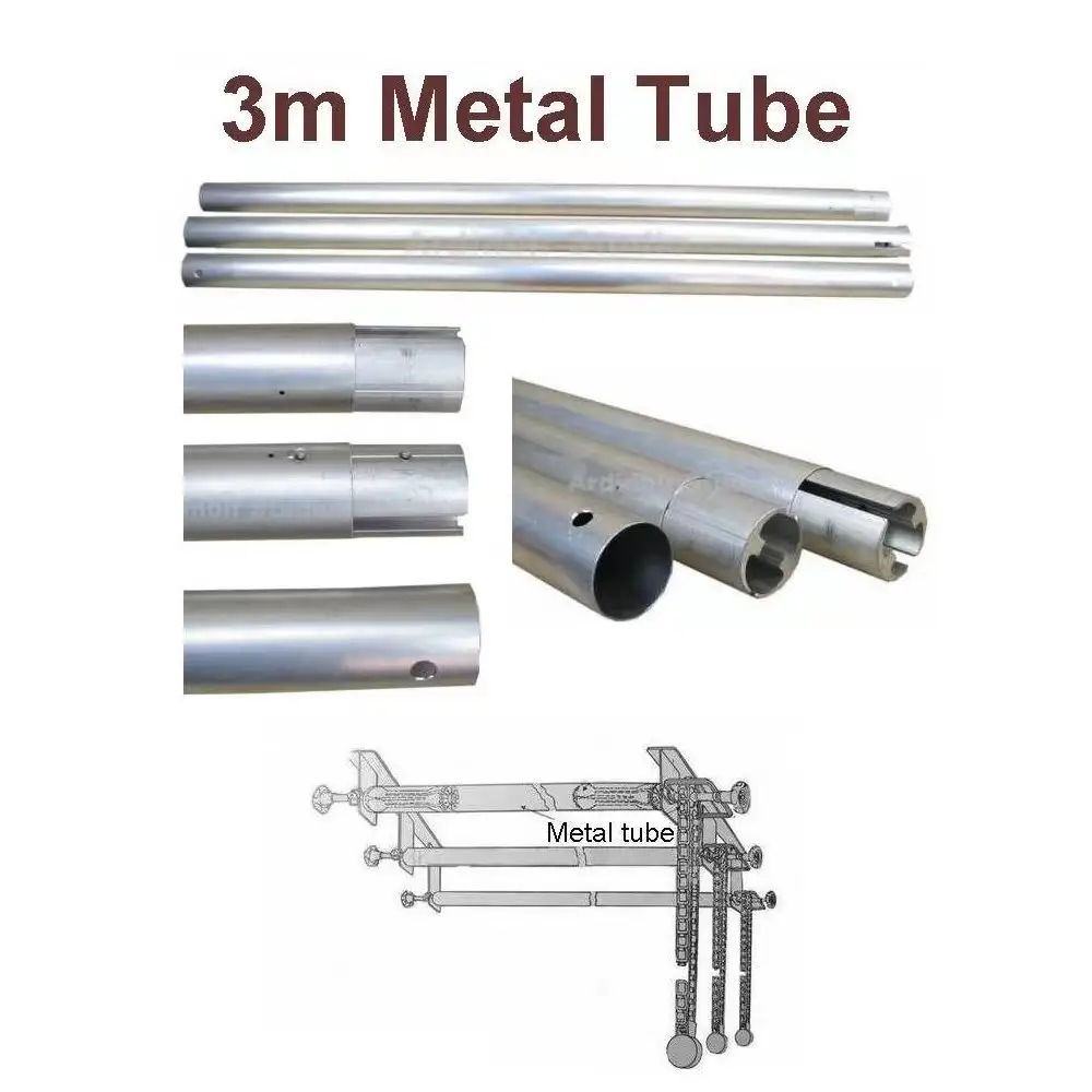 Aluminum Cross Bar for Manual Electric Studio Roller Backdrop Wall Mount System