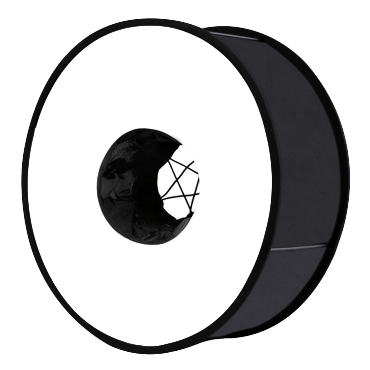 PULUZ PU5145 45cm Round Style Macro and Portrait Softbox SpeedLite Flash Light Foldable Diffuser