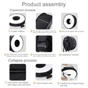 PULUZ PU5145 45cm Round Style Macro and Portrait Softbox SpeedLite Flash Light Foldable Diffuser