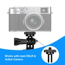 Puluz PU705B PULUZ 1/4 inch Screw Metal Tripod Mount Action Camera Adapter (Black)