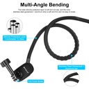 Puluz PU853B  Lazy Neck Bracket POV View Mount for GoPro Action Cameras (Black)