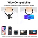 Puluz PU853B  Lazy Neck Bracket POV View Mount for GoPro Action Cameras (Black)