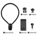 Puluz PU853B  Lazy Neck Bracket POV View Mount for GoPro Action Cameras (Black)