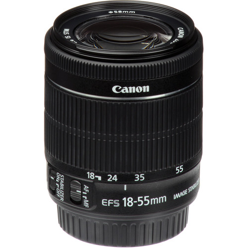 CANON EF-S 18-55MM F/3.5-5.6 IS STM LENS 