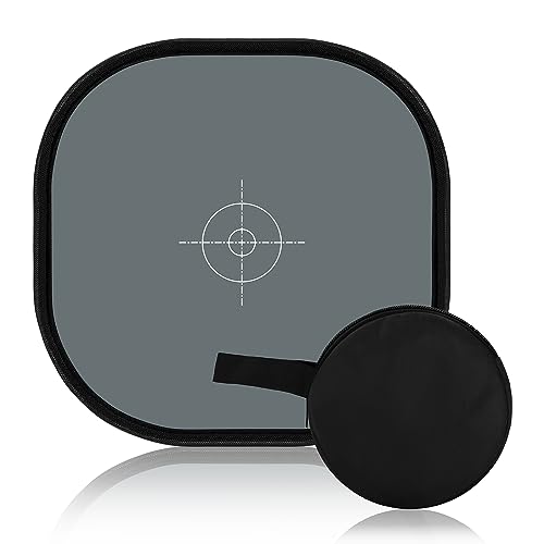 30cm Double Sided Focus Board 18% Exposure Gray Reflectance Reflector Foldable White Balance Card for Photography Accessories