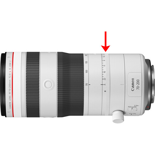 Canon RF 70-200mm f/2.8 L IS USM Z Lens (White)