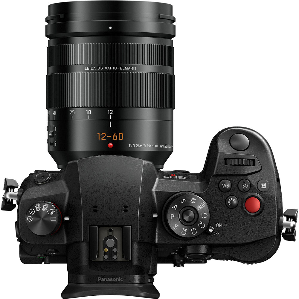 Panasonic Lumix GH5 Mark II Mirrorless Camera with 12-60mm f/2.8-4